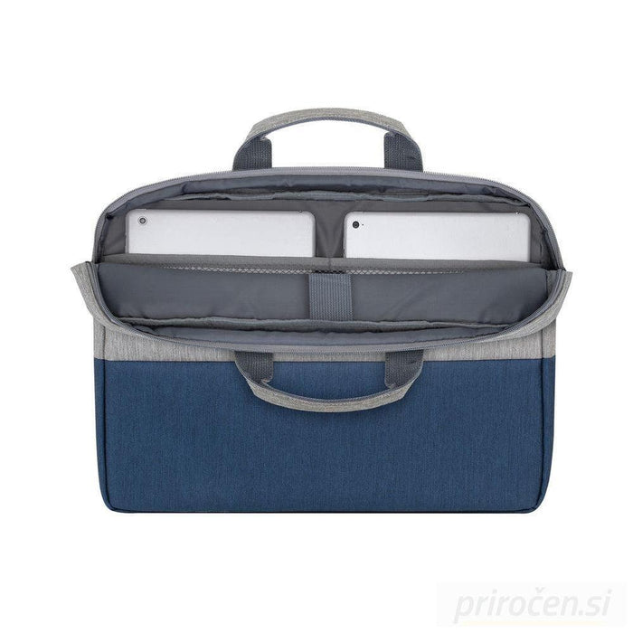 RivaCase torba za prenosnik 15.6" sivo-modra 7532-PRIROCEN.SI