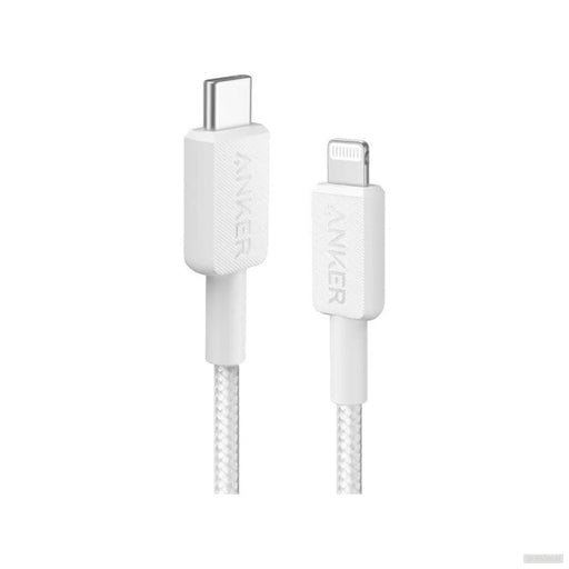Anker 322 USB-C to Lightning pleten kabel 1,8m bel-PRIROCEN.SI