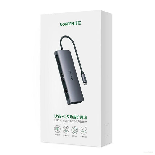 Ugreen Type C Multifunkcijski USB hub siv - box-PRIROCEN.SI