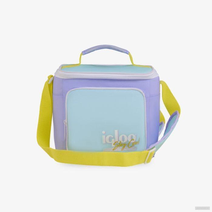 IGLOO Hladilna torba SOFT RETRO SQAURE LUNCH PASTEL-PRIROCEN.SI