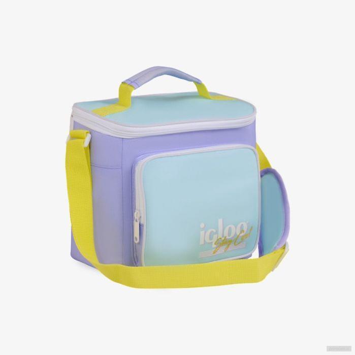 IGLOO Hladilna torba SOFT RETRO SQAURE LUNCH PASTEL-PRIROCEN.SI