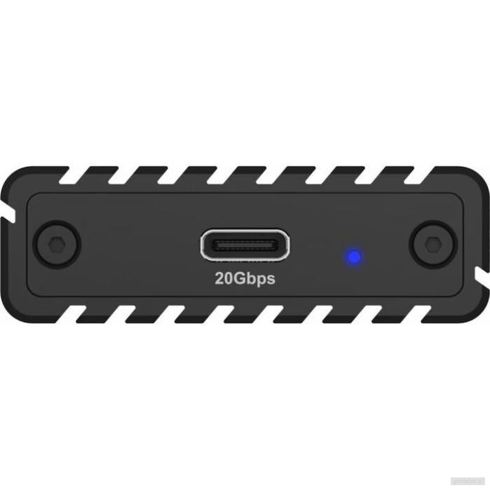 IcyBox IB-1917M-C32a ohišje za 1x M.2 NVMe SSD z USB-C 3.2 Gen 2x2 do 20 Gbit/s-PRIROCEN.SI