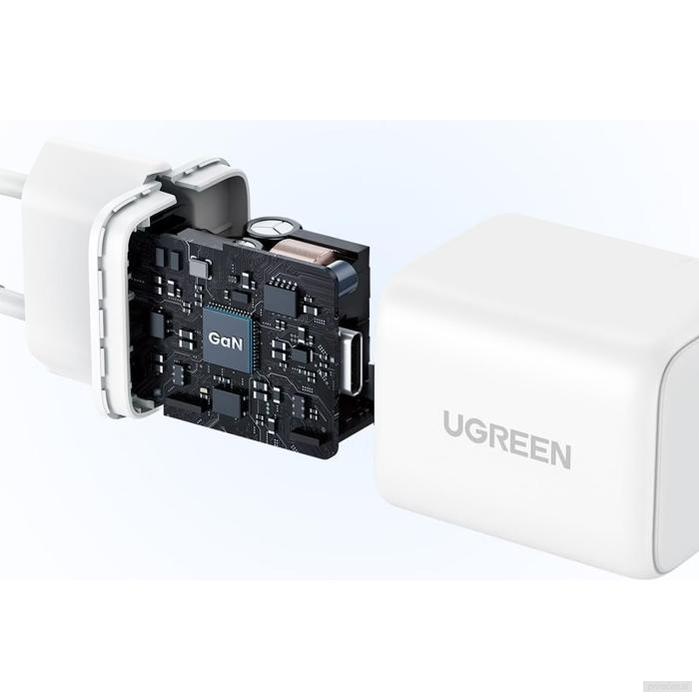 Ugreen 30W USB-C GaN hitri polnilec - bel-PRIROCEN.SI
