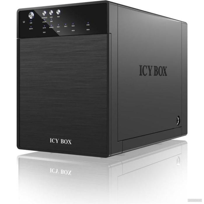 IcyBox IB-3640SU3 USB-B 3.0 zunanje ohišje za 4 3,5" HDD diske-PRIROCEN.SI