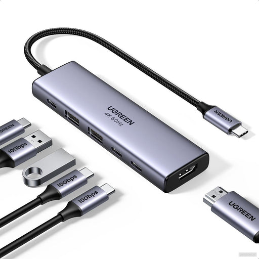 Ugreen 6v1 priklopna postaja s 100W PD USB-C vhodom-PRIROCEN.SI