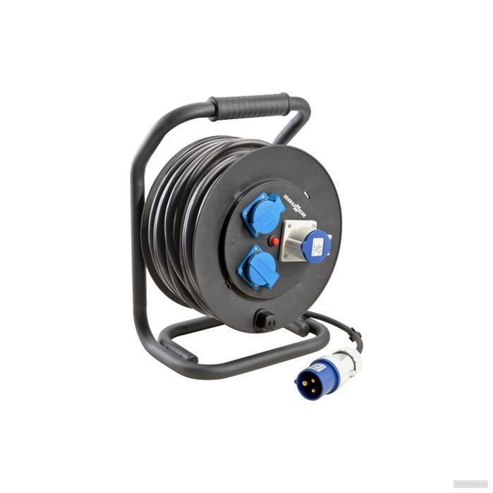 BRUNNER Drummer Rubber (3 x 2,5 mm) 25 m – CEE + 4 Schuko-PRIROCEN.SI