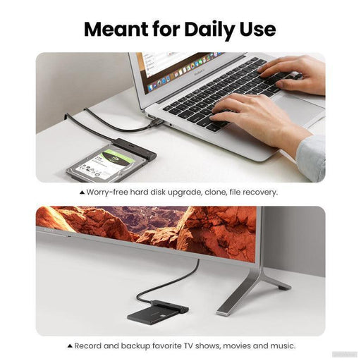 Ugreen adapter HDD SSD 2.5'' SATA III 3.0 - USB 3.2 Gen 1 (USB 5 Gbps)-PRIROCEN.SI