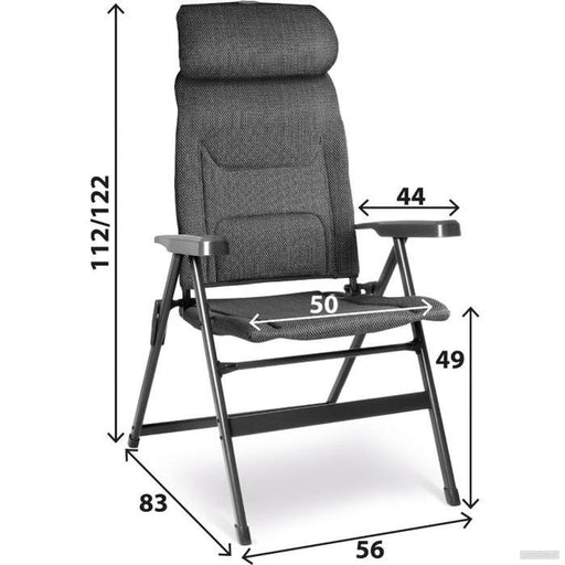 BRUNNER Aravel Vitachic H2L M stol za kampiranje-PRIROCEN.SI