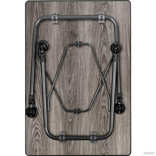 BRUNNER Linear Greywood 115 miza za kampiranje sivo črna-PRIROCEN.SI