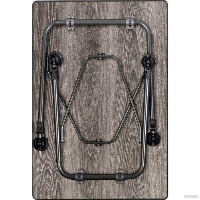 BRUNNER Linear Greywood 115 miza za kampiranje sivo črna-PRIROCEN.SI