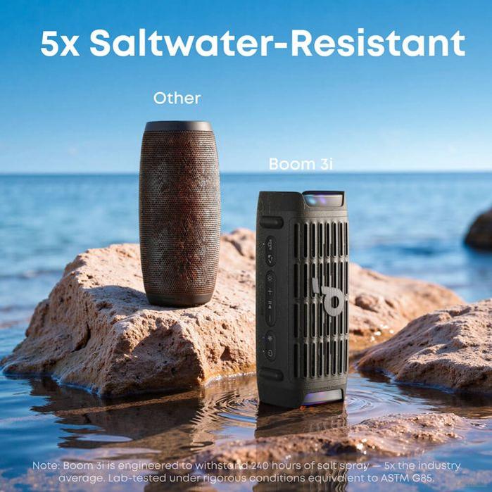 Anker Soundcore Boom 3i prenosni Bluetooth zvočnik, črn-PRIROCEN.SI