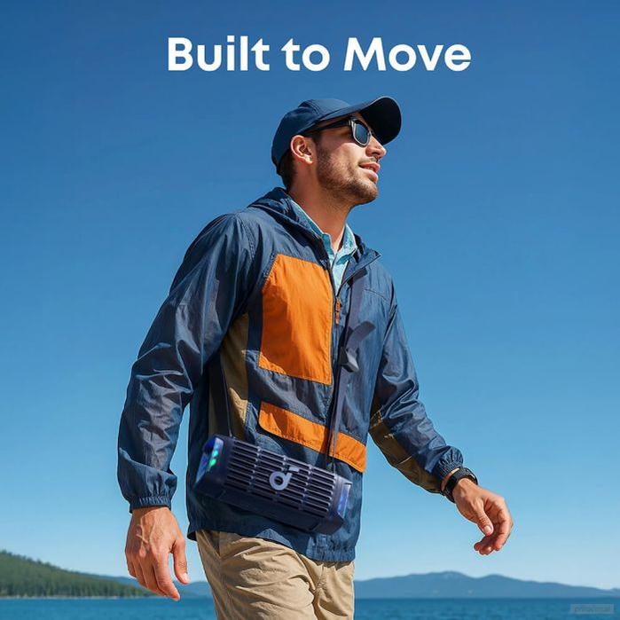 Anker Soundcore Boom 3i prenosni Bluetooth zvočnik, moder-PRIROCEN.SI