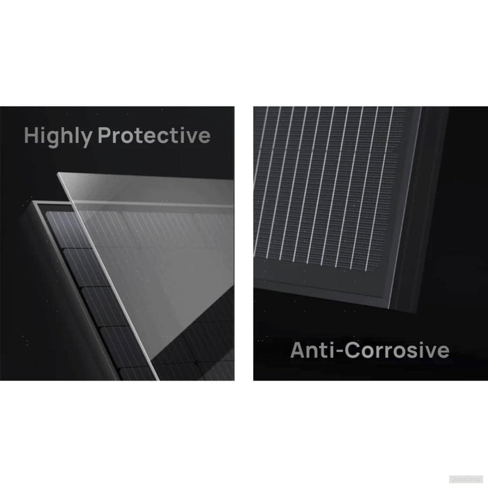 EcoFlow 2x 100W fiksni panel solarnih sončnih celic-PRIROCEN.SI