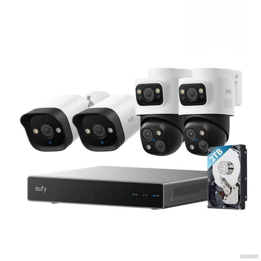 Anker Eufy Security PoE NVR nadzorni sistem S4 (2x eufy E40 + 2x eufy S4)-PRIROCEN.SI