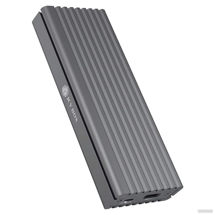 IcyBox IB-1817MC-C31 USB-C 3.1 ohišje za M.2 NVMe in SATA SSD ter zaščito pred pisanjem-PRIROCEN.SI