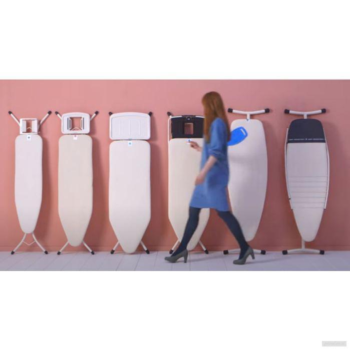 Brabantia prevleka in podloga za likalno desko C 124x38cm oranžna-PRIROCEN.SI