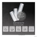 CASO komplet folij 1 20 × 30 cm + roli 20 × 600 cm, 30 × 600 cm-PRIROCEN.SI