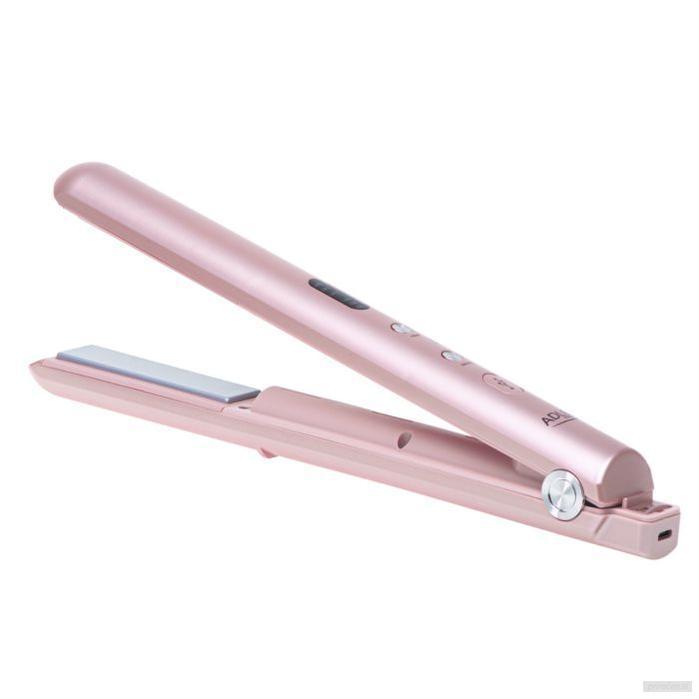 Adler Brezžični potovalni likalnik las USB-C 160/190/220°C pink-PRIROCEN.SI