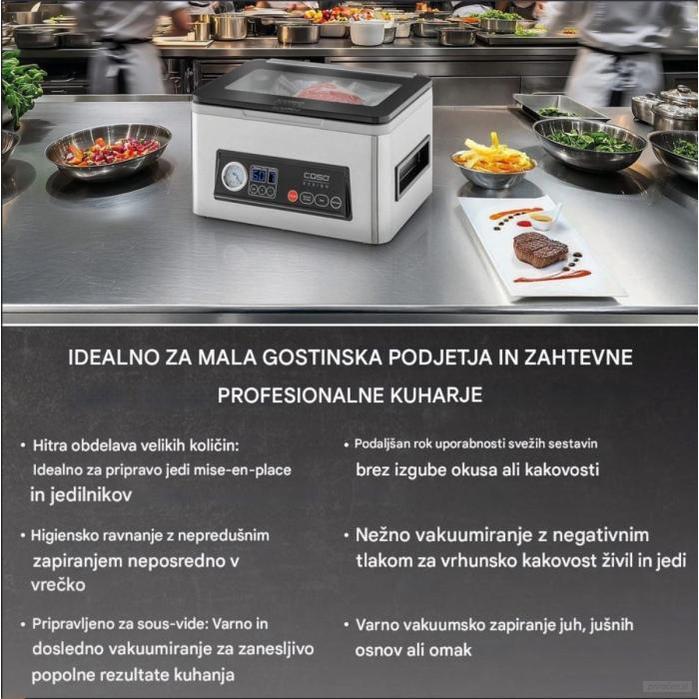 CASO VacuChef 40 Vakumirna komora 280W-PRIROCEN.SI