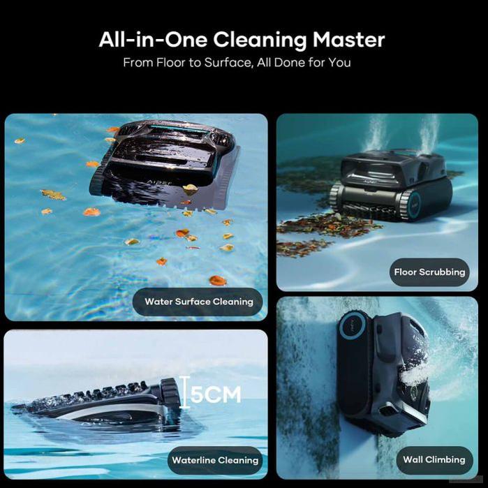 AIPER Scuba X1 Pro Max baterijski robotski sesalnik za bazen-PRIROCEN.SI