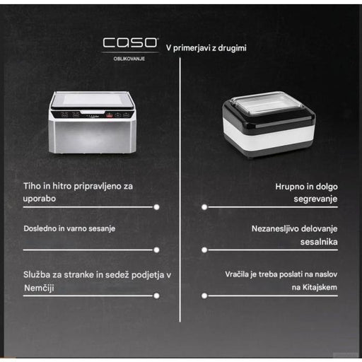 CASO VacuChef 40 Vakumirna komora 280W-PRIROCEN.SI