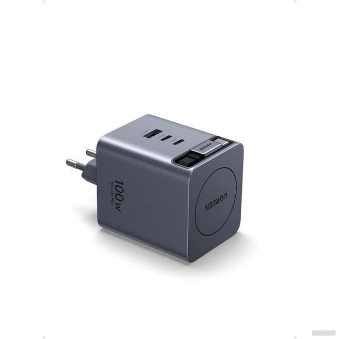 Ugreen Retractable 100W GaN USB-C polnilec-PRIROCEN.SI