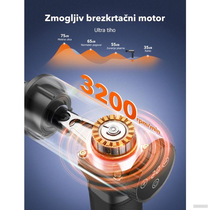 TaoTronics TT-PCA004 masažna pištola-PRIROCEN.SI