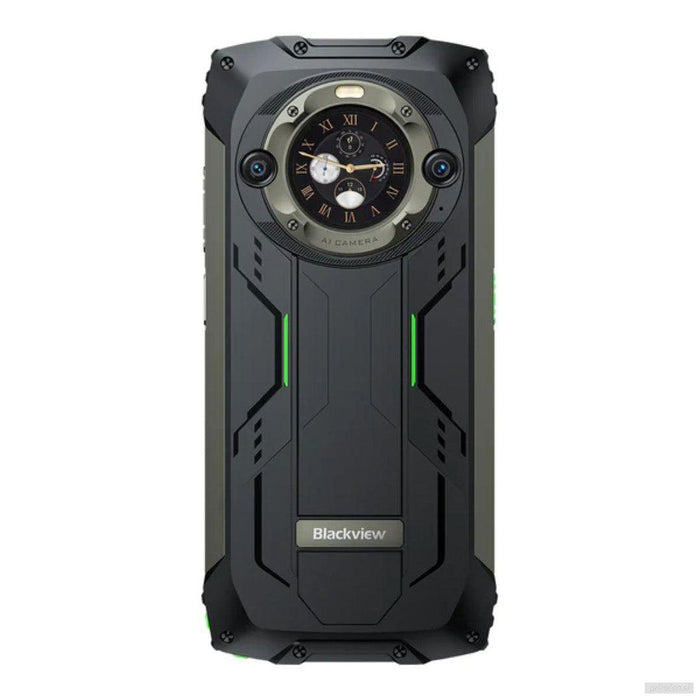 Blackview pametni robustni telefon BV9300 Pro 12GB+256GB z vgrajeno 100LM svetilko, zelen-PRIROCEN.SI
