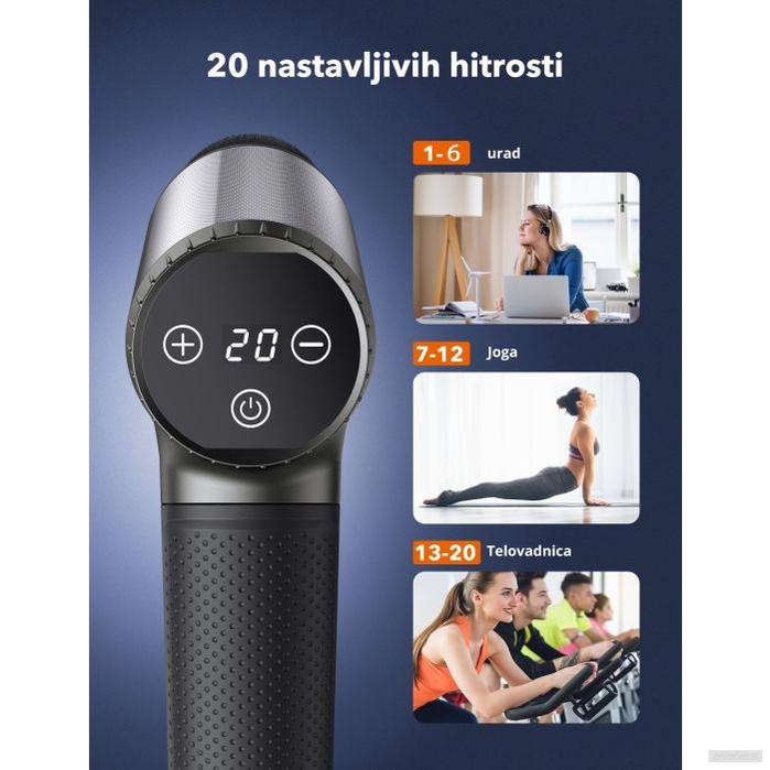 TaoTronics TT-PCA004 masažna pištola-PRIROCEN.SI