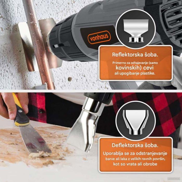 VonHaus fen za vroči zrak 2000W 3515181.1-PRIROCEN.SI