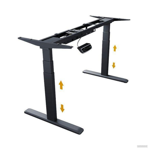 IcyBox IB-EW205B-T podnožje za ergonomsko električno dvižno mizo-PRIROCEN.SI