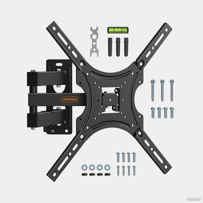 Vonhaus 61-140cm nagibni TV stenski nosilec do 25kg-PRIROCEN.SI