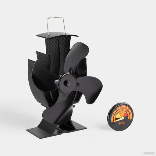 VonHaus ventilator za kamin 4 kraki in merilnik temperature-PRIROCEN.SI