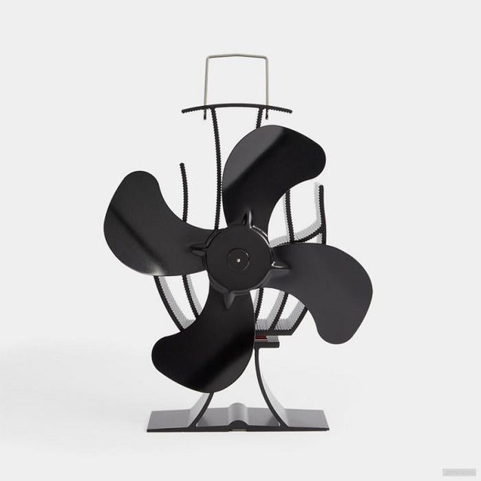 VonHaus ventilator za kamin 4 kraki in merilnik temperature-PRIROCEN.SI