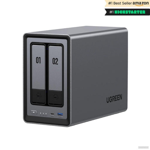 Ugreen NASync DXP2800 za 2+2 diska, Intel N100, 8GB DDR5, 2.5Gbe mreža-PRIROCEN.SI