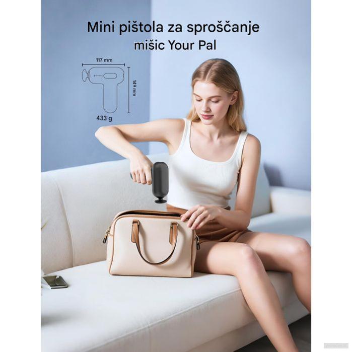 TAOTRONICS Masažna mini pištola črna-PRIROCEN.SI