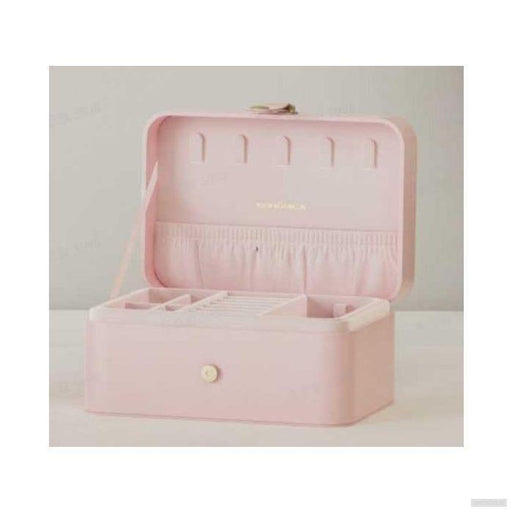 SONGMICS škatla za nakit roza-PRIROCEN.SI