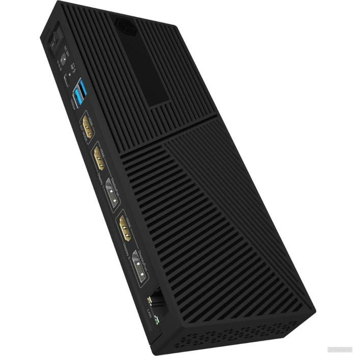 IcyBox IB-DK2246AC 11 v 1 USB-C hibridna priklopna postaja z DisplayLink-PRIROCEN.SI