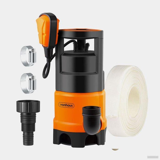 VonHaus 400 W odtočna vodna črpalka z 8 m cevjo-PRIROCEN.SI