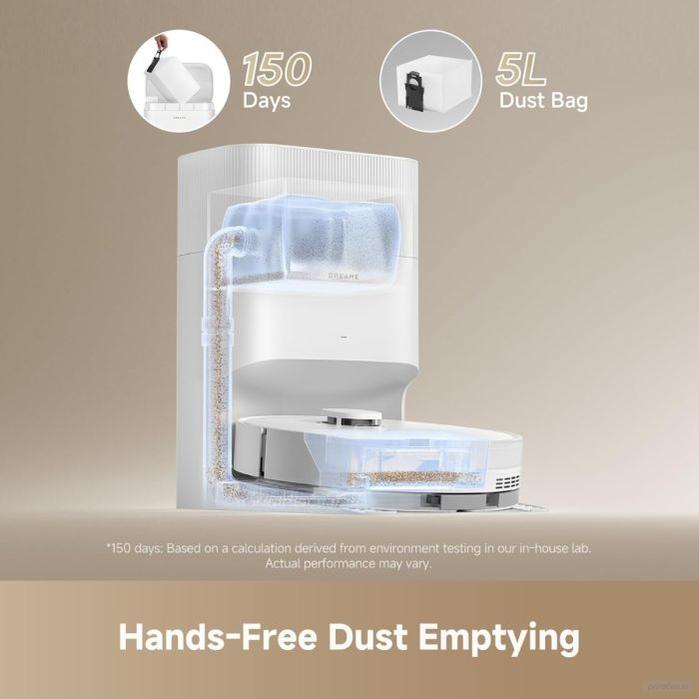 Dreame D20 Plus robotski sesalnik, beli-PRIROCEN.SI