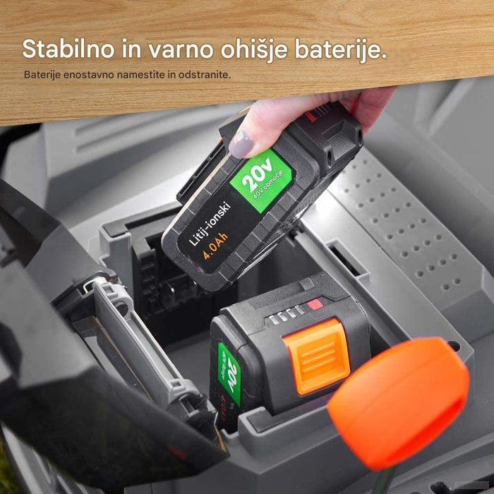 VonHaus 2-v-1 akumulatorski prezračevalnik in vertikulator 3519009-PRIROCEN.SI