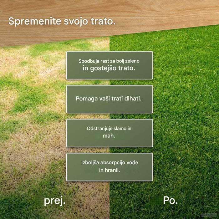 VonHaus 2-v-1 akumulatorski prezračevalnik in vertikulator 3519009-PRIROCEN.SI