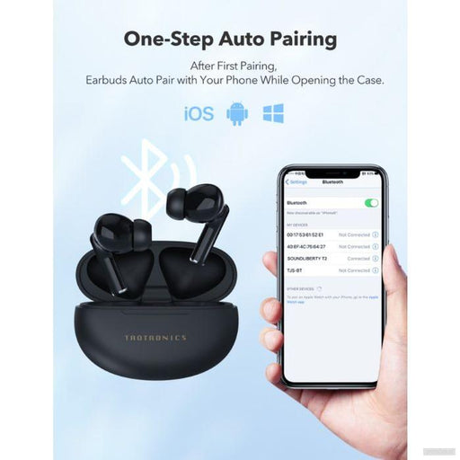 TaoTronics Brezžične slušalke TT-BH1122 temno modre-PRIROCEN.SI