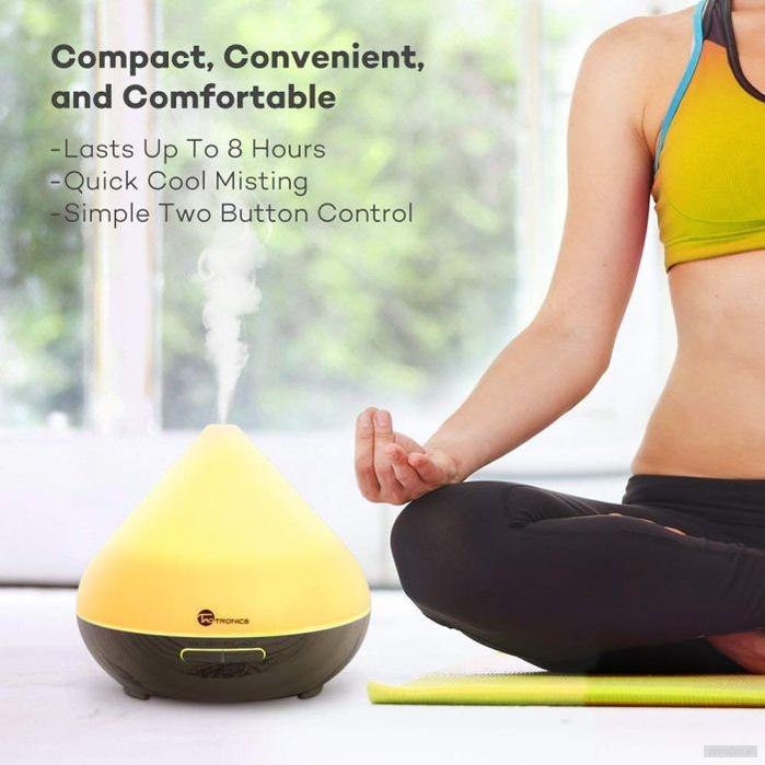 TaoTronics oljni difuzor TT-AD002 coffee-PRIROCEN.SI