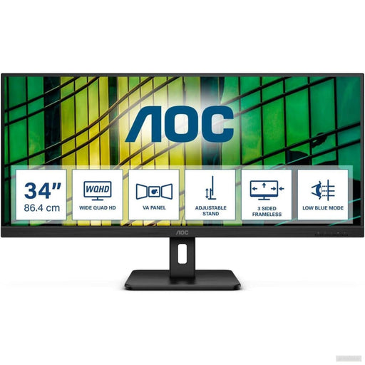 AOC U34E2M 34" UltraWide VA monitor-PRIROCEN.SI