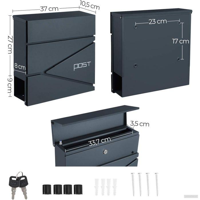 SONGMICS poštni nabiralnik GMB051G02-PRIROCEN.SI