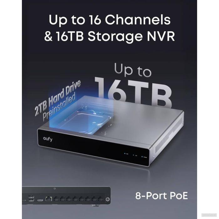 Anker Eufy Security PoE NVR nadzorni sistem E40-PRIROCEN.SI