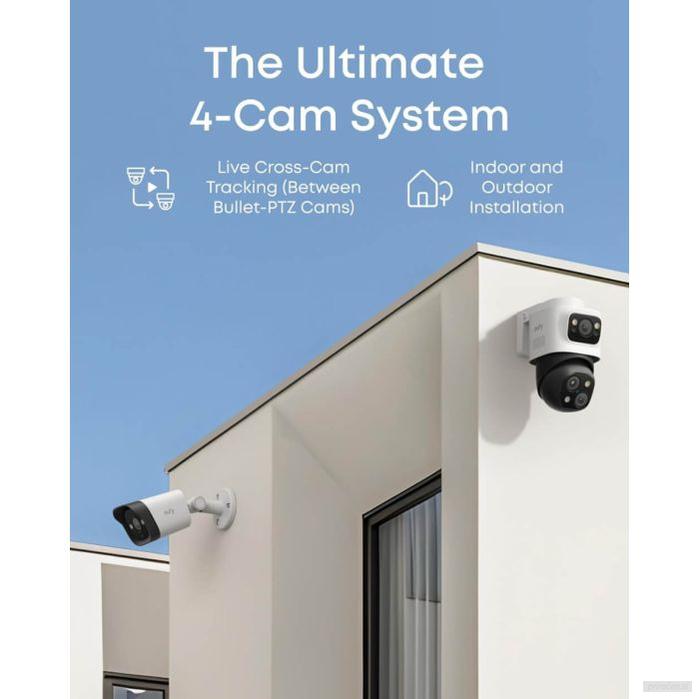 Anker Eufy Security PoE NVR nadzorni sistem S4 (2x eufy E40 + 2x eufy S4)-PRIROCEN.SI