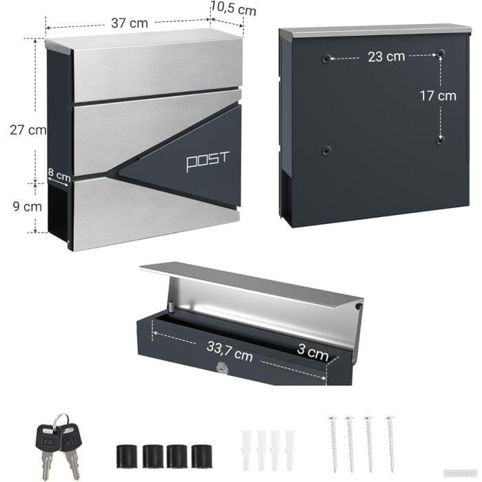 SONGMICS poštni nabiralnik GMB51AS-PRIROCEN.SI