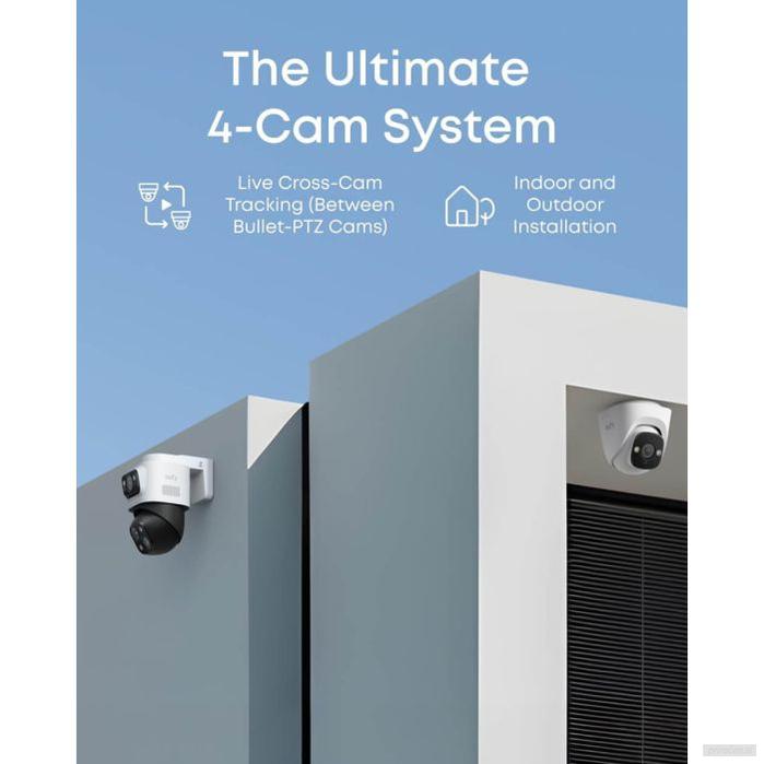 Anker Eufy Security PoE NVR nadzorni sistem S4 (2x eufy E41 + 2x eufy S4)-PRIROCEN.SI